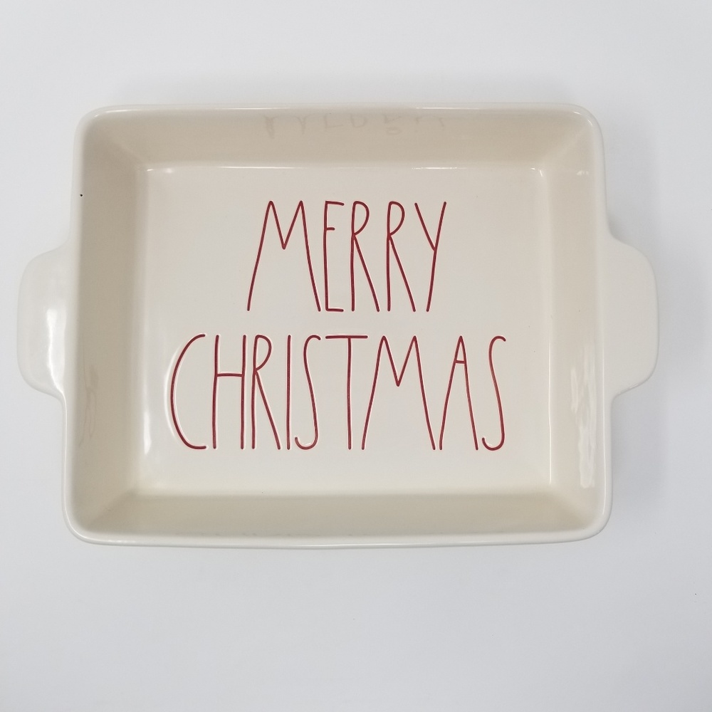 RAE DUNN Merry Christmas Bake Pan